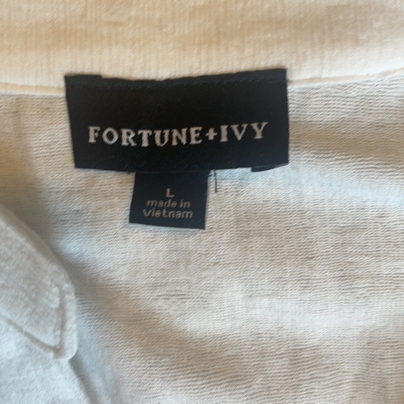 Fortune + ivy button down top - Picture 4 of 4